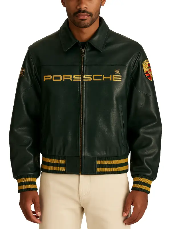 Why Porsche Green Leather Jacket Appeal to Enthusiasts
