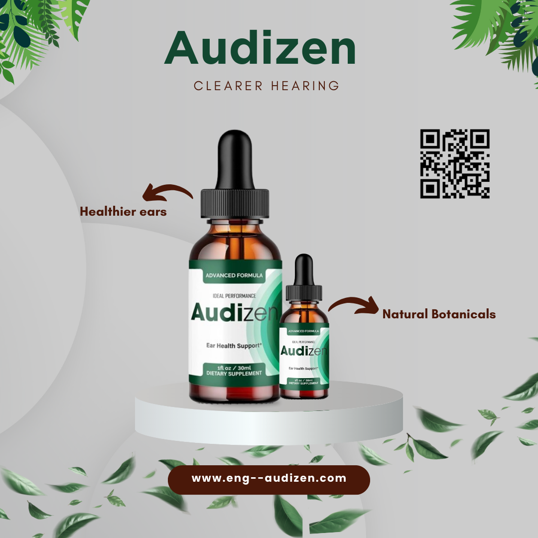 Audizen Drops for Tinnitus Relief & Hearing Wellness
