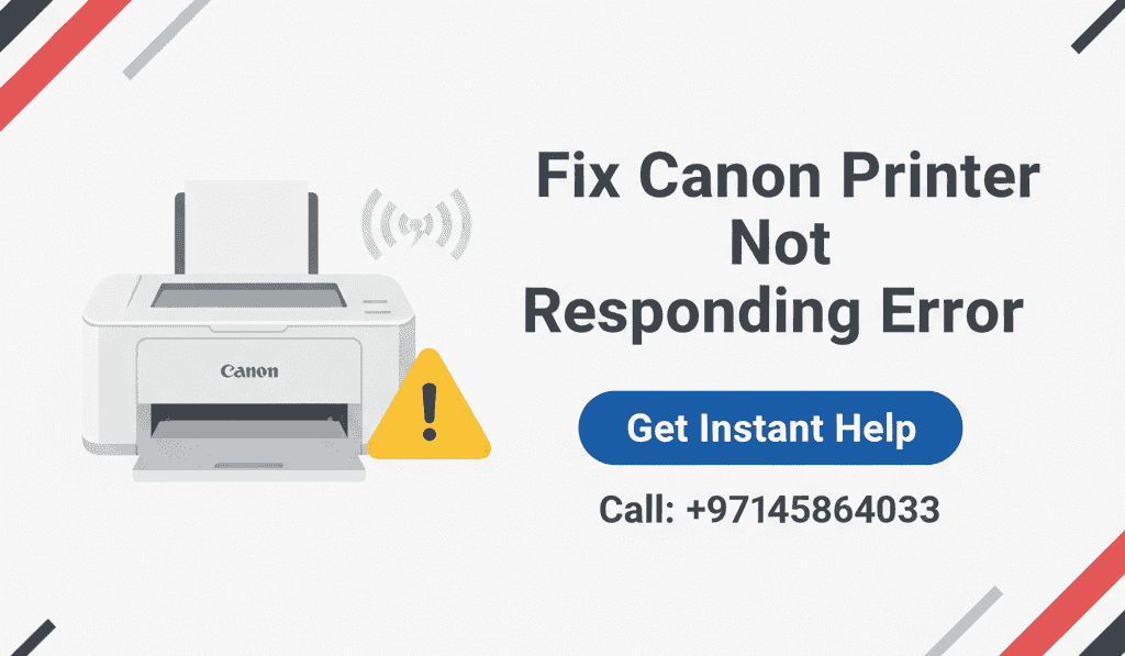 How to Fix a Canon Printer Not Responding Error