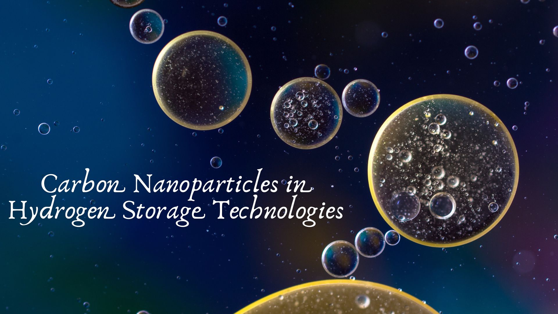 Carbon Nanoparticles in Hydrogen Storage Technologies