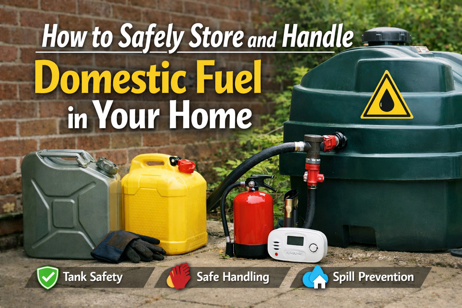 How to Safely Store and Handle Domestic Fuel in Your Home