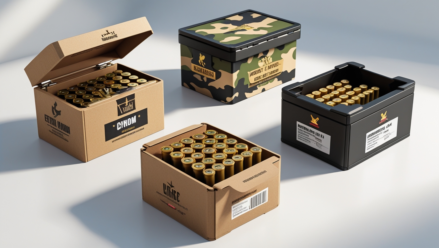 Custom Ammo Boxes: Premium Packaging Solutions for Ammunition