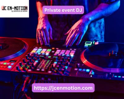 A Private Event DJ Who Makes Your Celebration Memorable?