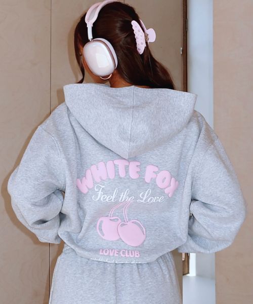 Streetwear Trend White Fox Hoodie