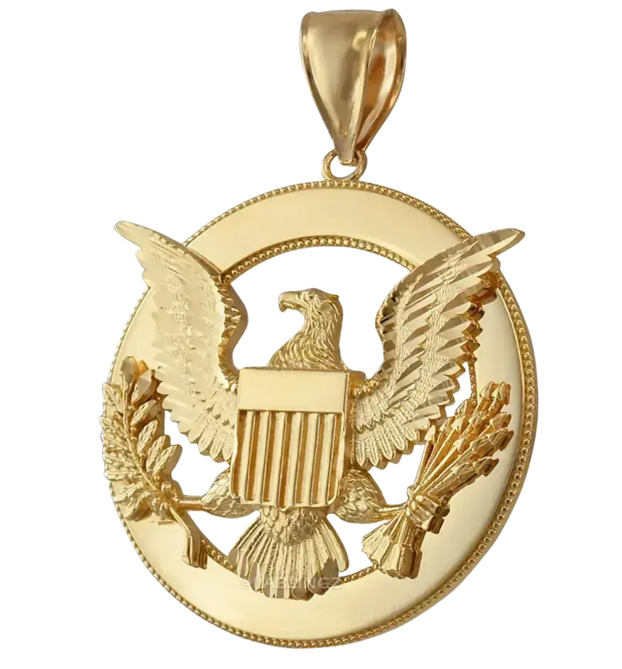 American Eagle Pendant – A Bold Symbol of Strength