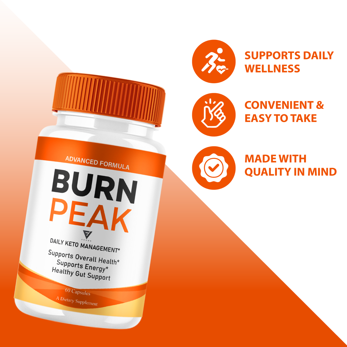 Burn Peak Weight Loss Supplement – Fat Burning Support